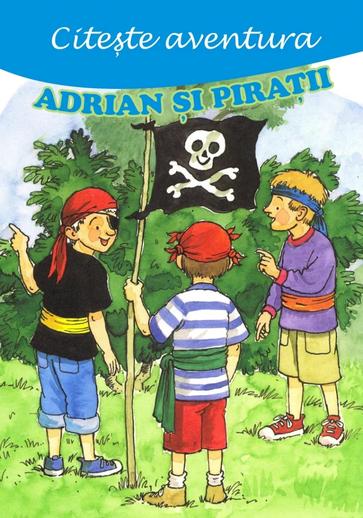 Coperta cărții Adrian și pirații