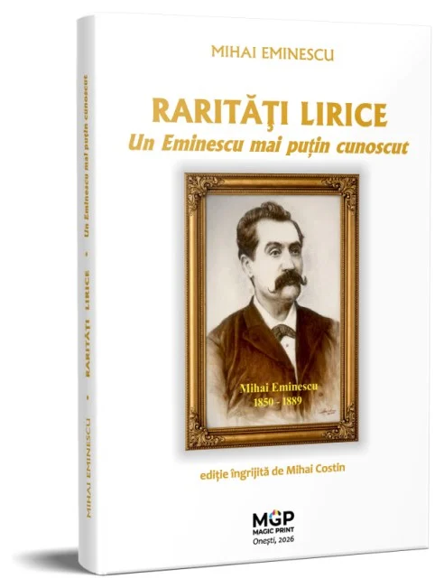 Coperta cărții Rarități lirice. Un Eminescu mai puțin cunoscut