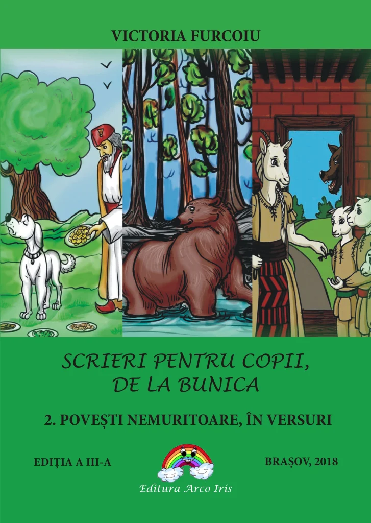 Coperta cărții Povești nemuritoare, în versuri